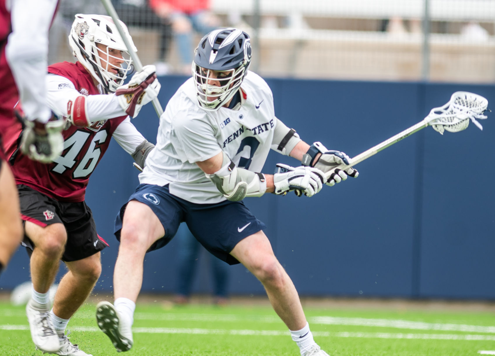 Penn State men's lacrosse vs Lafayette, Mac O'Keefe (3) scores
